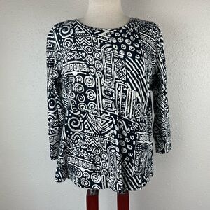 Half Moon Bay Long Sleeve Top Size S EUC